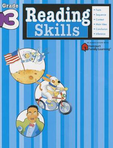 Cover image for Reading Skills: Grade 3 (Flash Kids Harcourt Family Learning)