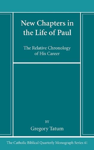 Cover image for New Chapters in the Life of Paul