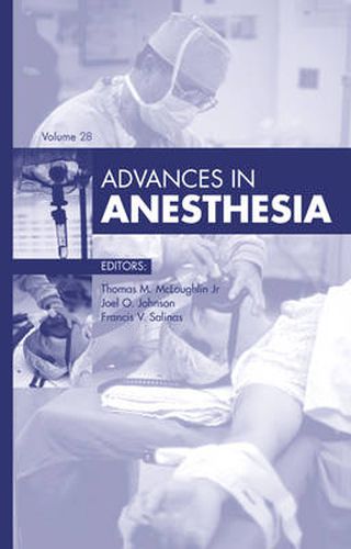 Cover image for Advances in Anesthesia, 2010