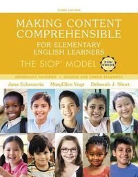 Cover image for Making Content Comprehensible for Elementary English Learners: The SIOP Model, with Enhanced Pearson eText -- Access Card Package