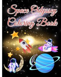 Cover image for Space Odyssey Coloring Book