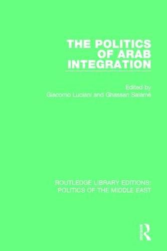 Cover image for The Politics of Arab Integration