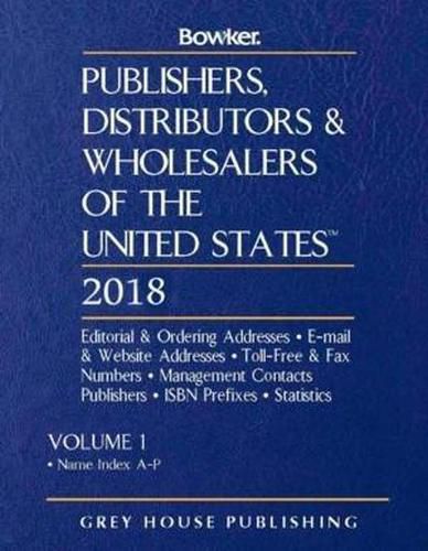 Publishers, Distributors & Wholesalers in the US 2018, 2 Volume Set