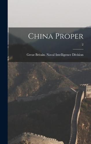 Cover image for China Proper; 2