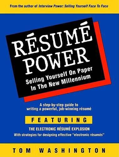 Cover image for Resume Power: Selling Yourself on Paper