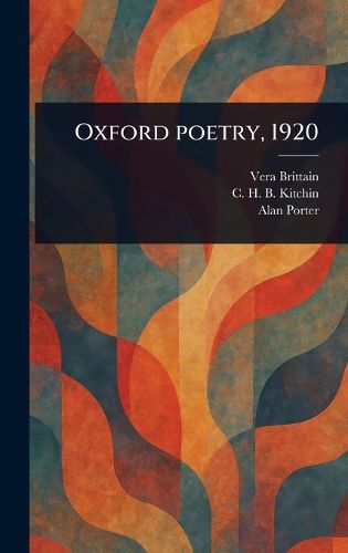 Cover image for Oxford Poetry, 1920
