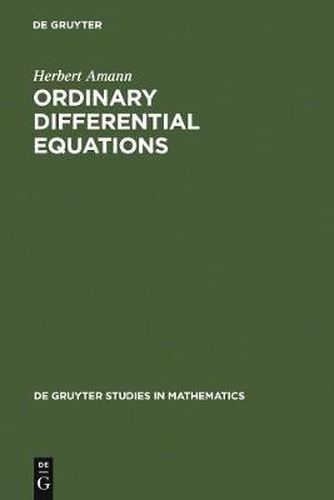 Cover image for Ordinary Differential Equations: An Introduction to Nonlinear Analysis