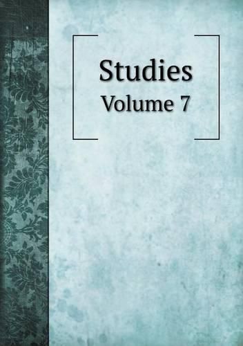 Cover image for Studies Volume 7