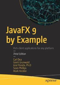 Cover image for JavaFX 9 by Example
