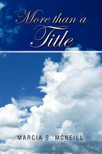 Cover image for More Than a Title
