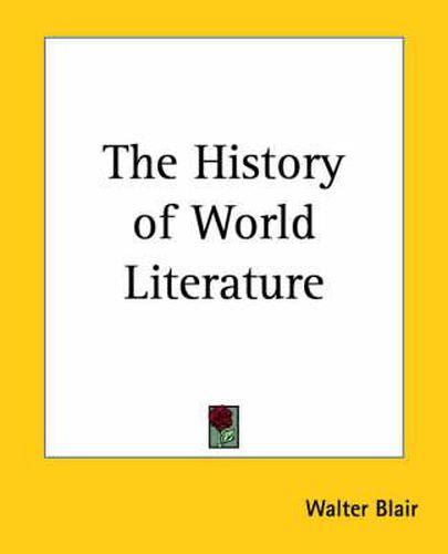 The History of World Literature