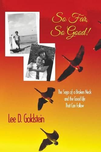 Cover image for So Far, So Good: The Saga of a Broken Neck and the Good Life That Can Follow