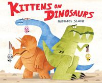 Cover image for Kittens on Dinosaurs