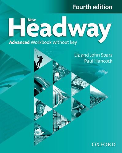 Cover image for New Headway Advanced Workbook without Key