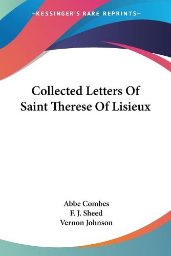 Cover image for Collected Letters of Saint Therese of Lisieux