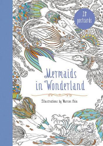 Cover image for Mermaids in Wonderland 20 Postcards