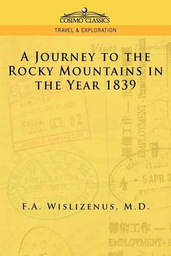 Cover image for A Journey to the Rocky Mountains in the Year 1839
