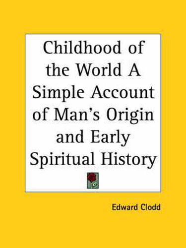 Cover image for Childhood of the World (1914)