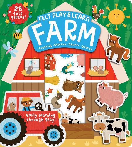 Cover image for Felt Play & Learn Farm