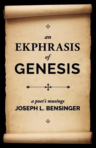 Cover image for An Ekphrasis of Genesis