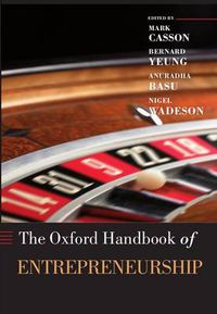 Cover image for The Oxford Handbook of Entrepreneurship