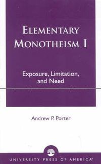 Cover image for Elementary Monotheism