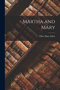 Cover image for Martha and Mary