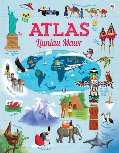 Cover image for Atlas Lluniau Mawr