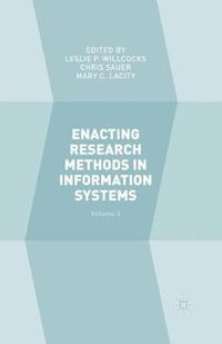 Cover image for Enacting Research Methods in Information Systems: Volume 3