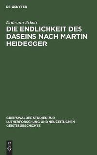 Cover image for Die Endlichkeit Des Daseins Nach Martin Heidegger