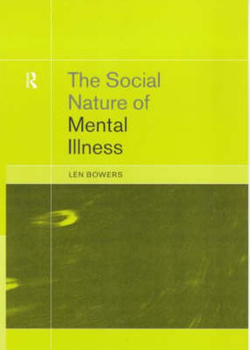 Cover image for The Social Nature of Mental Illness