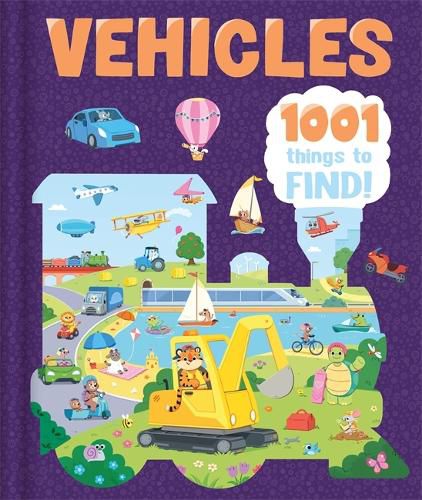 Cover image for Vehicles: 1001 Things To Find