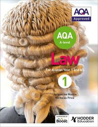 Cover image for AQA A-level Law for Year 1/AS