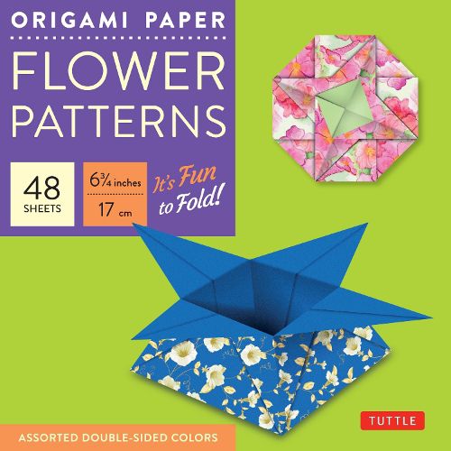 Cover image for Origami Paper - Flower Patterns: Flower Patterns