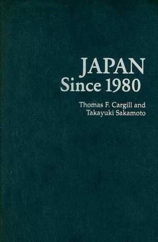 Cover image for Japan since 1980