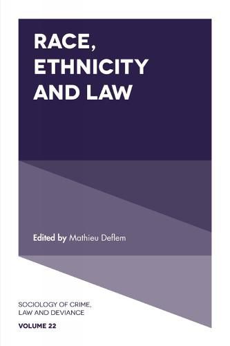 Cover image for Race, Ethnicity and Law