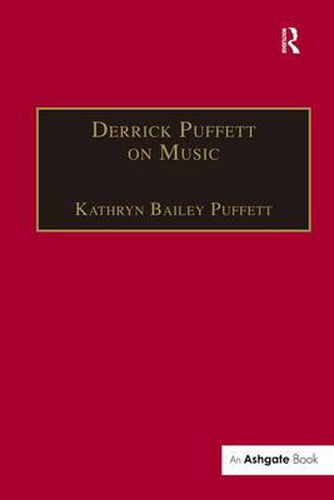 Cover image for Derrick Puffett on Music