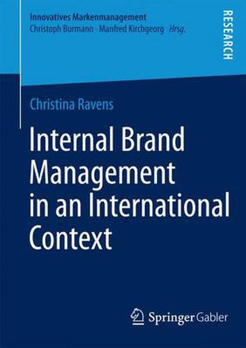 Cover image for Internal Brand Management in an International Context