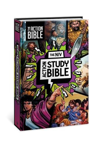 Cover image for NIV Action Study Bible, Hardcover, Full Color