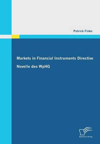 Cover image for Markets in Financial Instruments Directive: Novelle des WpHG