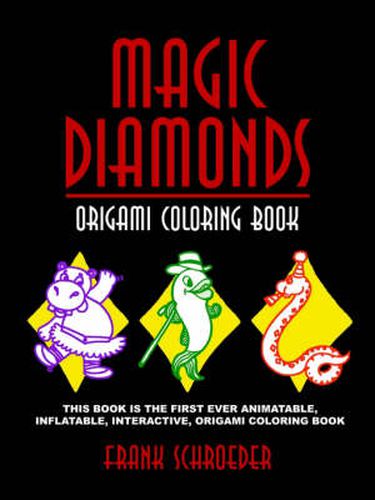 Cover image for Magic Diamonds: Origami Coloring Book