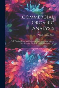 Cover image for Commercial Organic Analysis