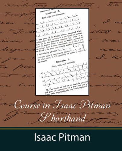 Cover image for Course in Isaac Pitman Shorthand