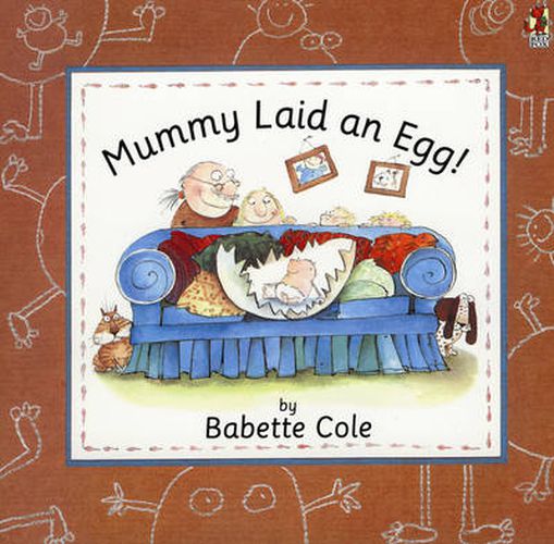 Cover image for Mummy Laid An Egg!