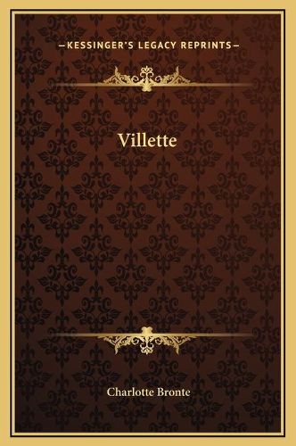 Cover image for Villette