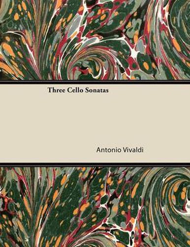 Cover image for Three Cello Sonatas