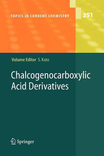 Cover image for Chalcogenocarboxylic Acid Derivatives