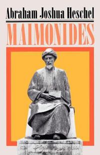 Cover image for Maimonides: A Biography