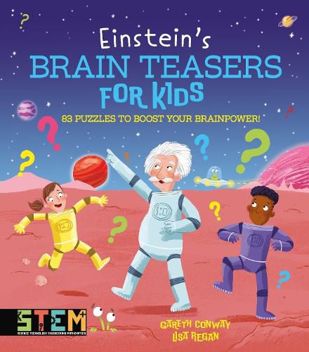 Cover image for Einstein's Brain Teasers for Kids