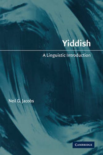 Cover image for Yiddish: A Linguistic Introduction